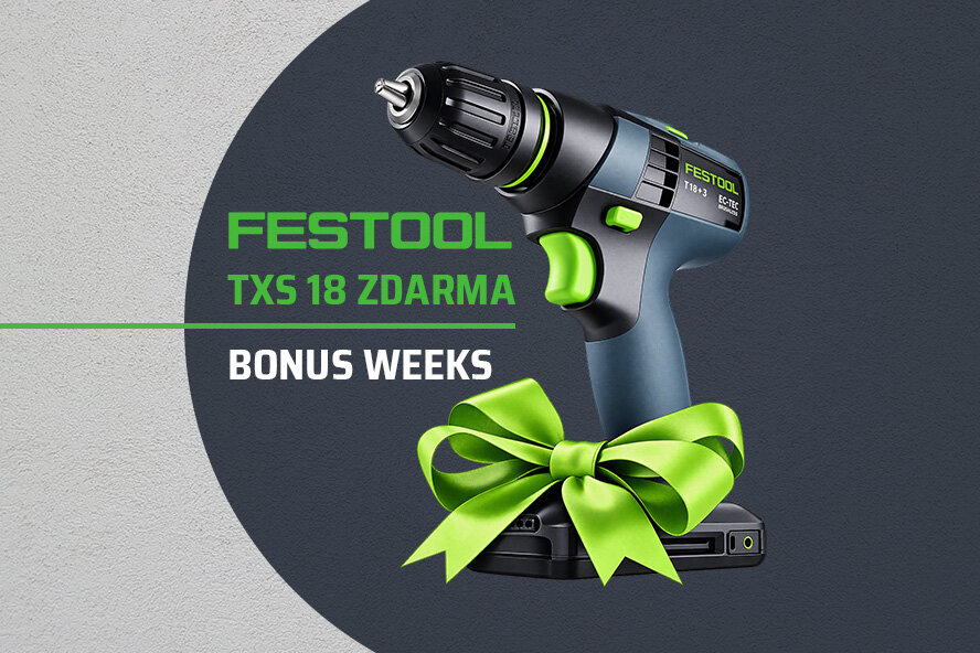 Získejte FESTOOL TXS 18 zdarma