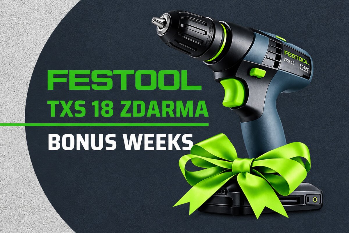 Získejte FESTOOL TXS 18 zdarma